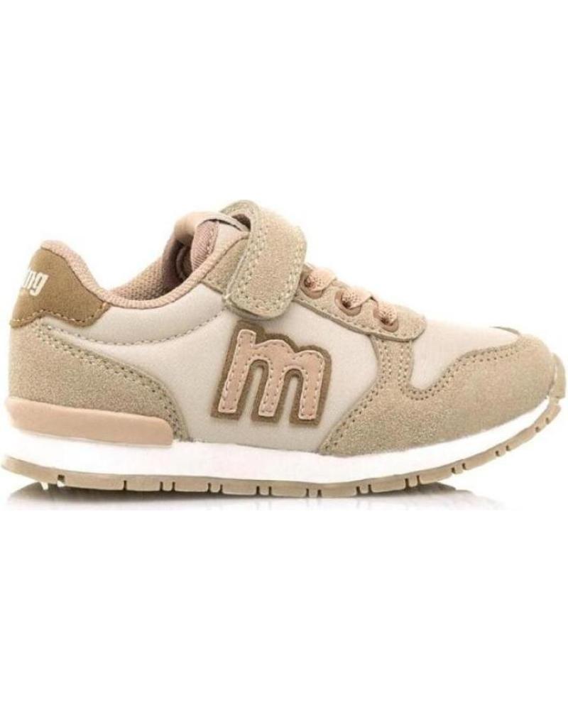 Sapatos Desportivos de Menino mtng SNEAKER VELCRO BEIGE