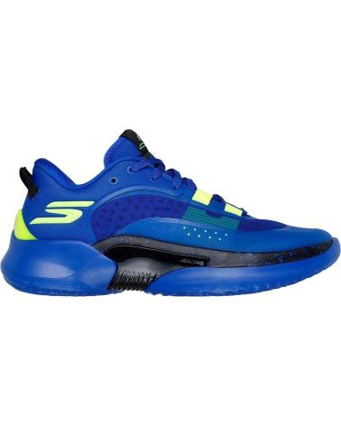Sportivo per Donna e Uomo e Bambina e Bambino SKECHERS ZAPATILLAS BALONCESTO SKX RESAGRIP AZUL