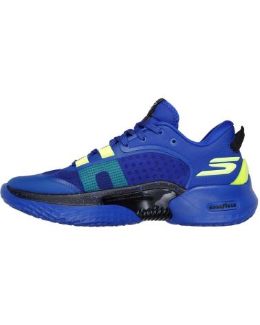 Sportivo per Donna e Uomo e Bambina e Bambino SKECHERS ZAPATILLAS BALONCESTO SKX RESAGRIP AZUL
