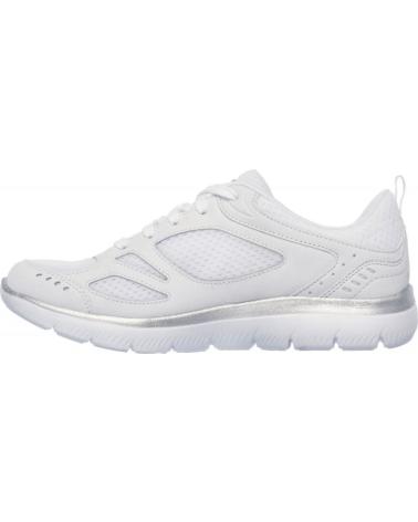 Sportivo per Donna SKECHERS ZAPATILLAS MUJER SUMMITS-SUITED BLANCA BLANCO
