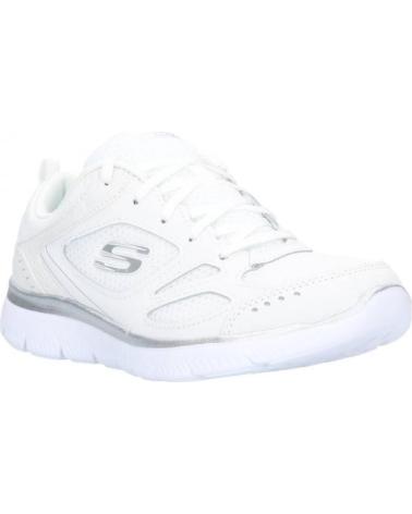 Sportivo per Donna SKECHERS ZAPATILLAS MUJER SUMMITS-SUITED BLANCA BLANCO