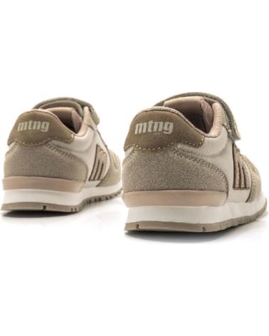 Sapatos Desportivos de Menino mtng SNEAKER VELCRO BEIGE