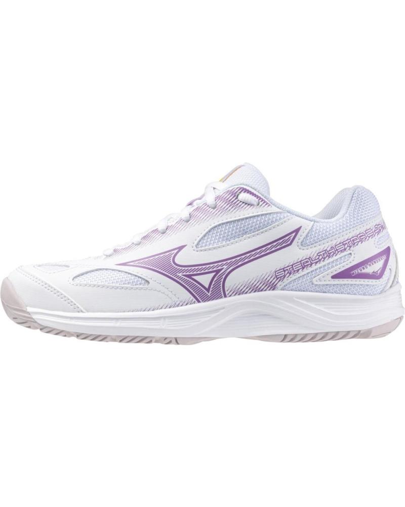 Trainers-De-Niña-MIZUNO-ZAPATILLAS-BALONMANO-VOLEY-STEALTH-STAR-2-JUNIOR-BLANCO