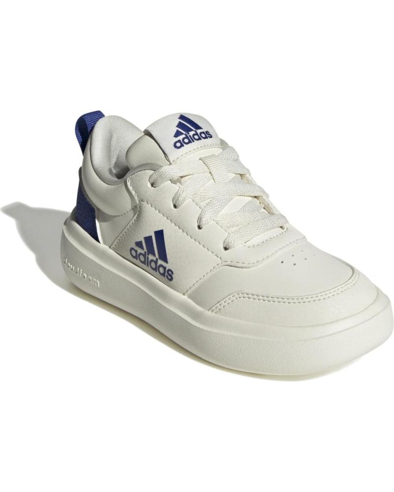 Deportivas-De-Niña-ADIDAS-ZAPATILLAS-PARK-JUNIOR-BLANCO