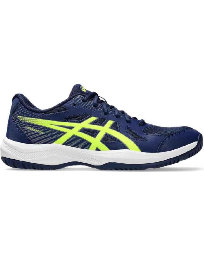 Deportivas-De-Hombre-ASICS-ZAPATILLAS-UPCOURT-6-BALONMANO-VOLEY-BADMINTON-MARINO-AZUL