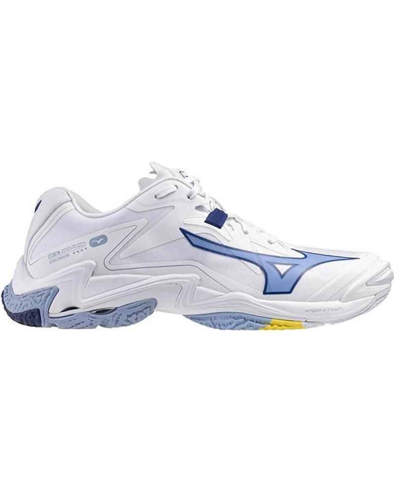 Man and girl and boy Trainers MIZUNO ZAPATILLAS WAVE LIGHTNING Z8 CREMA BLANCO