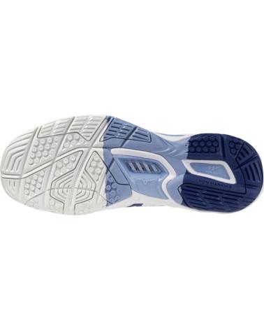Deportivas de Hombre y Mujer MIZUNO ZAPATILLAS WAVE STEALTH 6 BALONMANO VOLEY BADMINTON BLANCO