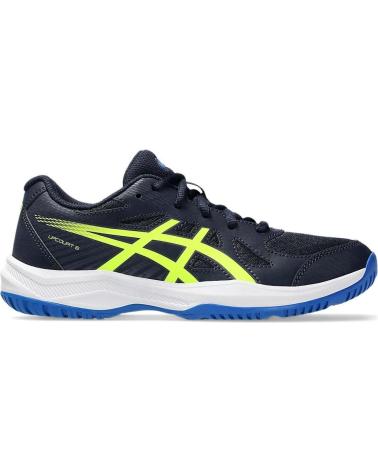 girl and boy Trainers ASICS ZAPATILLAS UPCOURT 6 GS BALONMANO-VOLEY-BADMINTON KIDS AZUL