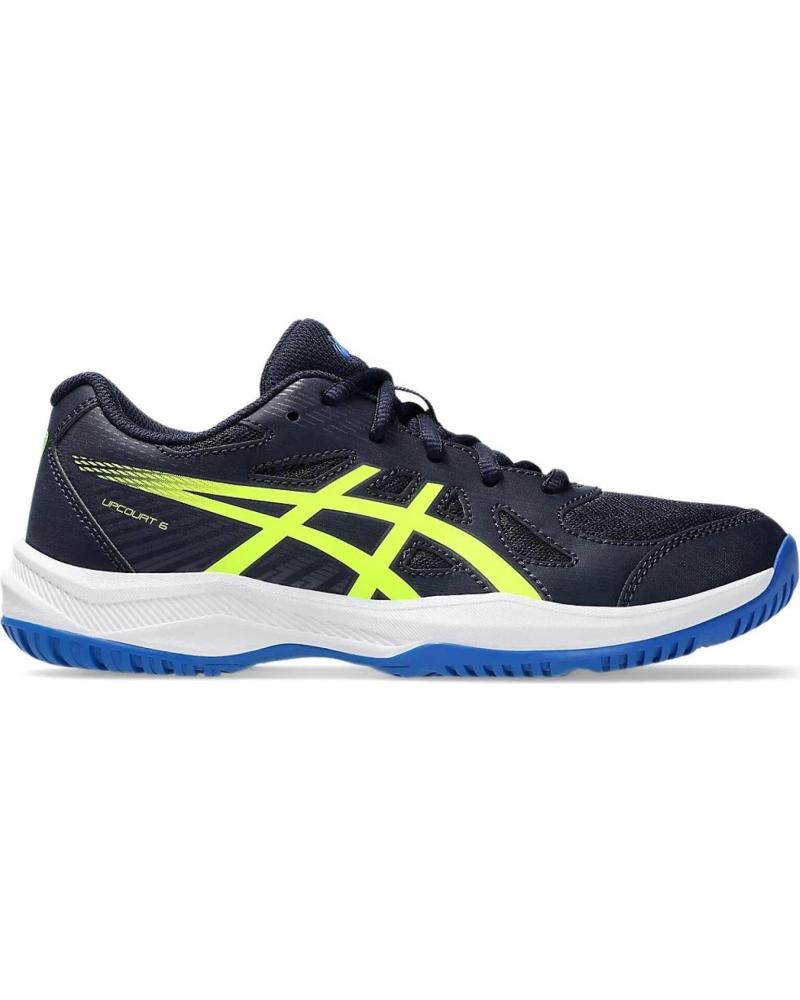 girl and boy Trainers ASICS ZAPATILLAS UPCOURT 6 GS BALONMANO-VOLEY-BADMINTON KIDS AZUL