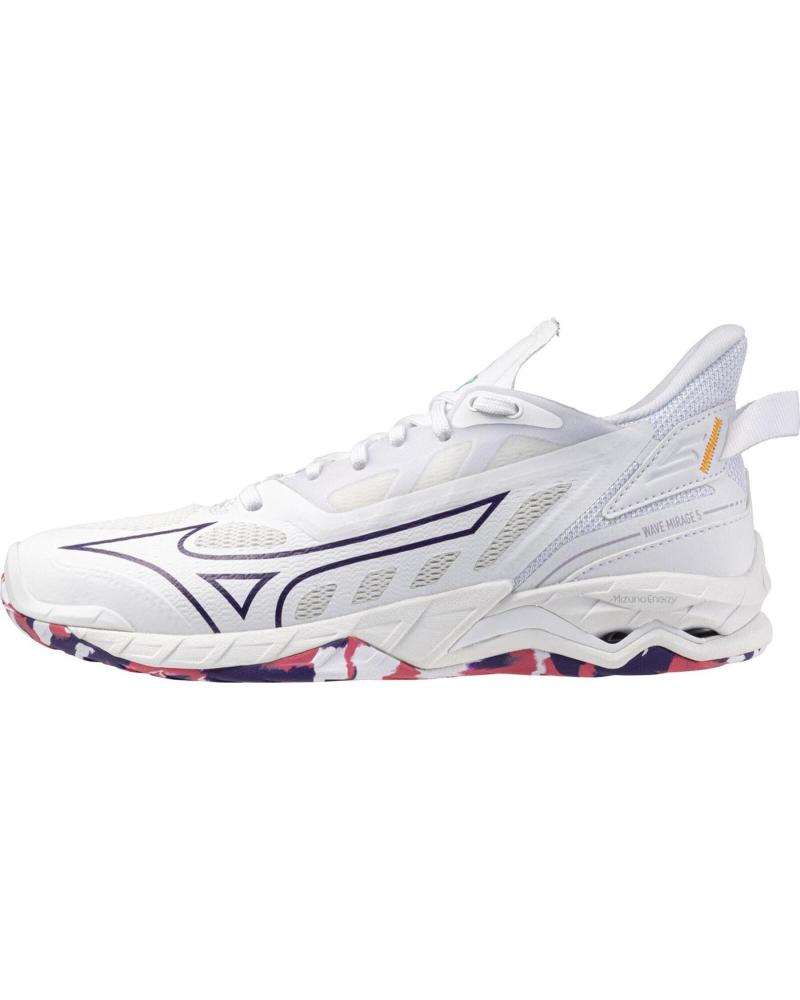 Esportes  de Mulher e Menina e Menino MIZUNO ZAPATILLAS BALONMANO-VOLEY WAVE MIRAGE 5 BLANCO