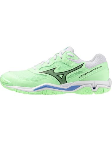 Esportes  de Homem e Menina e Menino MIZUNO ZAPATILLAS BALONMANO-VOLEY WAVE PHANTOM 3 VERDE