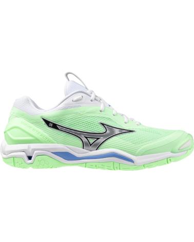 Esportes  de Homem e Mulher MIZUNO ZAPATILLAS WAVE STEALTH 6 BALONMANO-VOLEY-BADMINTON S VERDE