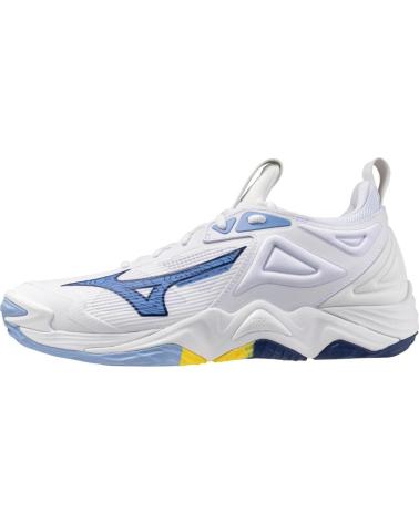 Deportivas de Hombre y Mujer MIZUNO ZAPATILLAS WAVE MOMENTUM 3 BALONMANO-VOLEY BLANCO