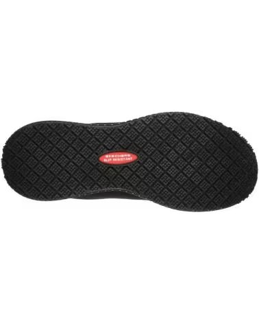 SKECHERS ZAPATILLAS MUJER NEGROS NEGRO-GRIS HUMO
