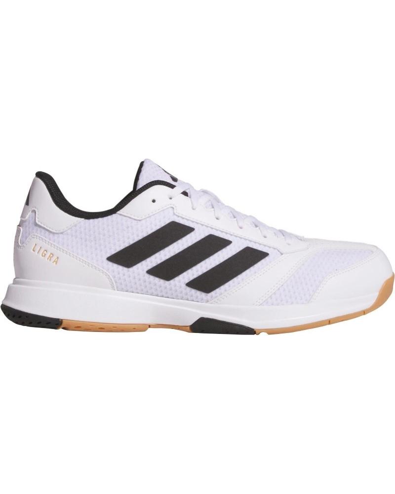 Woman and Man and girl and boy Trainers ADIDAS ZAPATILLAS BALONMANO LIGRA 8 M BLANCA BLANCO