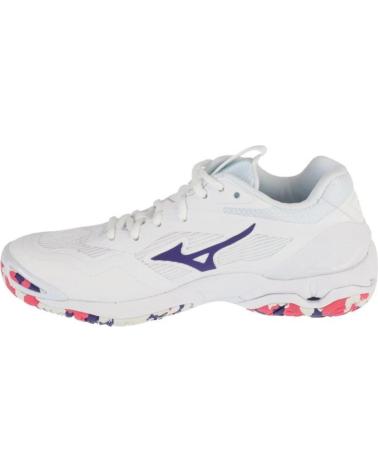 Man and Woman Trainers MIZUNO ZAPATILLAS WAVE STEALTH 6 BALONMANO-VOLEY-BADMINTON BLANCO