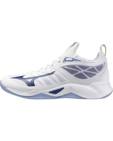 MIZUNO ZAPATILLAS WAVE DIMENSION HOMBRE BLANCA Y AZUL BLANCO