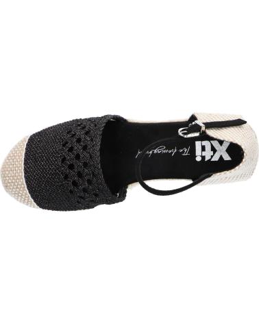 Sandales pour Femme xti 142333 TEXTIL NEGRO