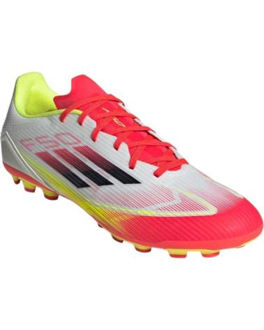 Sneaker für Herren ADIDAS ZAPATILLAS F50 LEAGUE 2G 7 3G AG BLANCAS ROJO MULTI IE1262 B CLARO