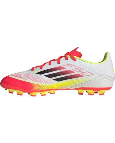 Sneaker für Herren ADIDAS ZAPATILLAS F50 LEAGUE 2G 7 3G AG BLANCAS ROJO MULTI IE1262 B CLARO