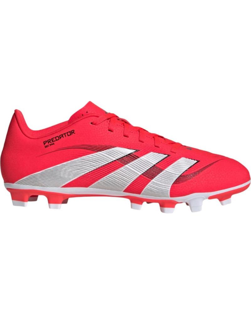 Sportivo per Uomo ADIDAS ZAPATILLAS PREDATOR CLUB FG - MG ROJO ID1326 BOTA FUTBOL HOM CLARO