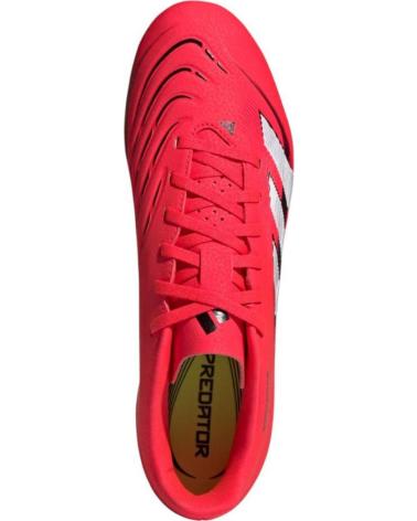 Sportivo per Uomo ADIDAS ZAPATILLAS PREDATOR CLUB FG - MG ROJO ID1326 BOTA FUTBOL HOM CLARO