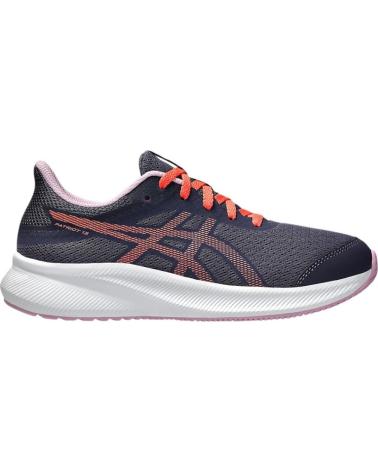 Deportivas de Mujer y Niño ASICS ZAPATILLAS PATRIOT 13 GS INDIGO FOT PAPAYA 1014A267-501 GRIS