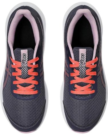Deportivas de Mujer y Niño ASICS ZAPATILLAS PATRIOT 13 GS INDIGO FOT PAPAYA 1014A267-501 GRIS