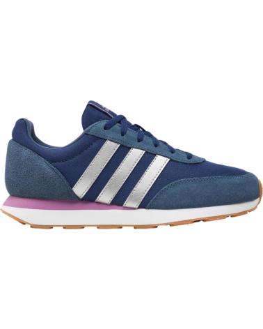 Trainers-De-Mujer-ADIDAS-ZAPATILLAS-RUN-60S-3-0-MARINO-PLATEADO-IE3809-CASUAL-MU-AZUL