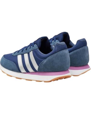 Trainers-De-Mujer-ADIDAS-ZAPATILLAS-RUN-60S-3-0-MARINO-PLATEADO-IE3809-CASUAL-MU-AZUL