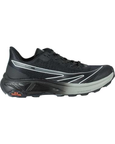 Esportes  de Homem HI-TEC ZAPATILLAS FLASH TRAIL GRIS O090143-004 RUNNING TRAIL NEGRO