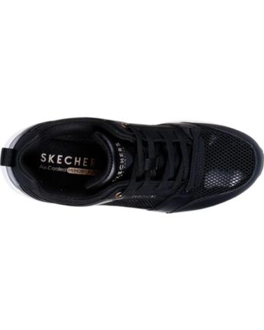 Sportif pour Femme SKECHERS ZAPATILLAS UNO WEDGE EVERYTHING NICE 177526-BLK CASUAL NEGRO