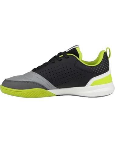 Man Trainers MUNICH ZAPATILLAS RONDITO 03 BLANCO GRIS VERDE 4089003 FUTBOL NEGRO