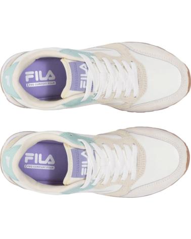 TÊNIS FILA HYPERT FFW0494-10005 BEGE MULTICOLORIDOS BEIGE