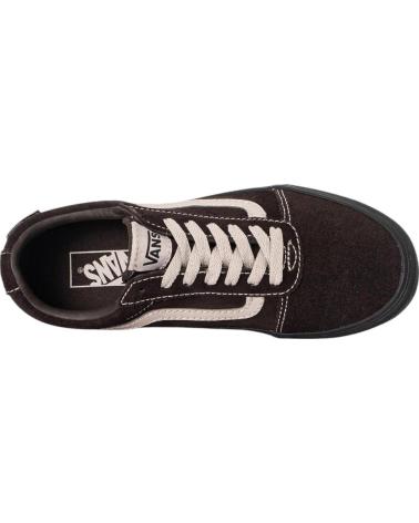 Sneaker für Herren VANS OFF THE WALL ZAPATILLAS VANS WARD VANSGUARD POP STITCH CAFE VN000CZ NEGRO