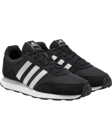 ADIDAS ZAPATILLAS RUN 60S 3 0 NEGRO GRIS PLATEADO IE3806 CASUAL MUJ NAN