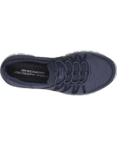 ZAPATILLAS SKECHERS GRACEFUL SOFT SOUL 100692-NVY AZUL MARINO AZUL