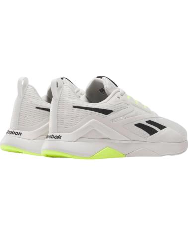 Sportif pour Homme REEBOK ZAPATILLAS NANOFLEX TR 2 NEGRO LIMA 100205404 CROSS TRA GRIS