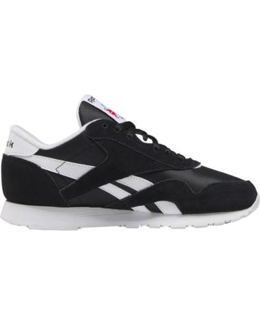 Sportif pour Femme REEBOK ZAPATILLAS CLASSIC NYLON BLANCO 100009251 MUJER CASUAL NEGRO