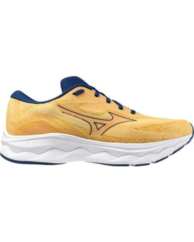 Sneaker für Herren MIZUNO ZAPATILLAS WAVE SERENE NEO LIME AZUL MARINO J1GC245 AMARILLO