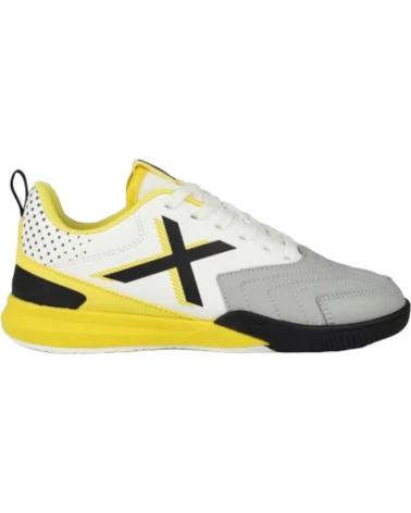 Esportes  de Homem MUNICH ZAPATILLAS RONDITO 01 AMARILLO GRIS AMARILLO 4089001 BLANCO