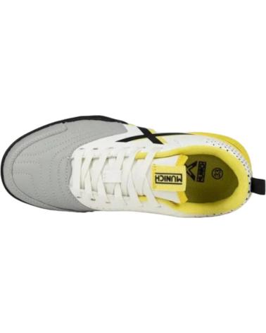 Esportes  de Homem MUNICH ZAPATILLAS RONDITO 01 AMARILLO GRIS AMARILLO 4089001 BLANCO
