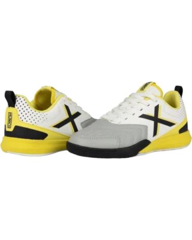 Esportes  de Homem MUNICH ZAPATILLAS RONDITO 01 AMARILLO GRIS AMARILLO 4089001 BLANCO