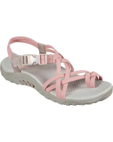 Sandálias de Mulher SKECHERS SANDALIAS REGGAE IRIE MON TAUPE CORAL SANDAL 163013-TPCL GRIS