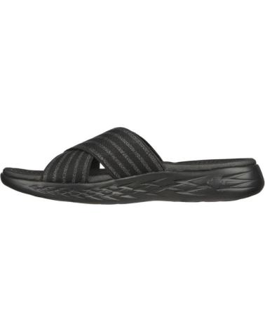 Infradito per Donna SKECHERS SANDALIAS CHANCLAS ON THE GO 600 STUNNING GRIS SANDAL NEGRO