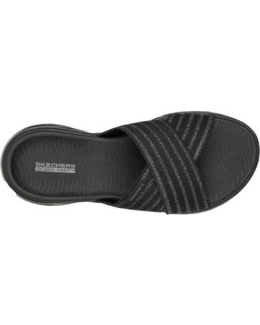 Infradito per Donna SKECHERS SANDALIAS CHANCLAS ON THE GO 600 STUNNING GRIS SANDAL NEGRO