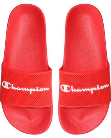 Man Flip flops CHAMPION CHANCLAS DAYTONA SLIDE BLANCO FLIP FLOPS S22316-RS002 ROJO