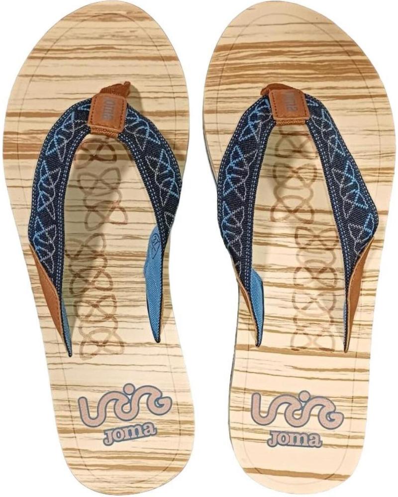 Infradito per Donna JOMA CHANCLAS LANZAROTE LADY 2421 AZUL MARINO AZUL ROYAL FLIP FLO NEGRO