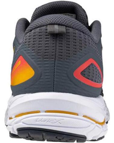 Deportivas de Hombre MIZUNO ZAPATILLAS WAVE PRODIGY 5 NEGRO ROJO RUNNING J1GC2310-5 GRIS