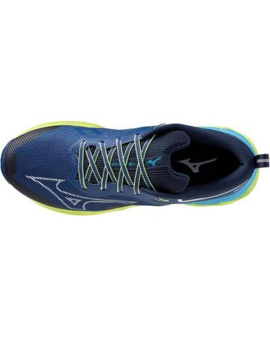 Sportivo per Uomo MIZUNO ZAPATILLAS WAVE IBUKI 4 MARINO BLANCO VERD J1GJ2273-62 AZUL